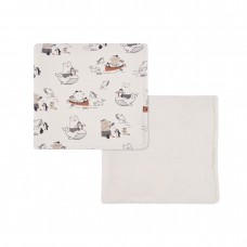 BOBOLI κουβέρτα διπλής όψεως244112-9894 λευκή